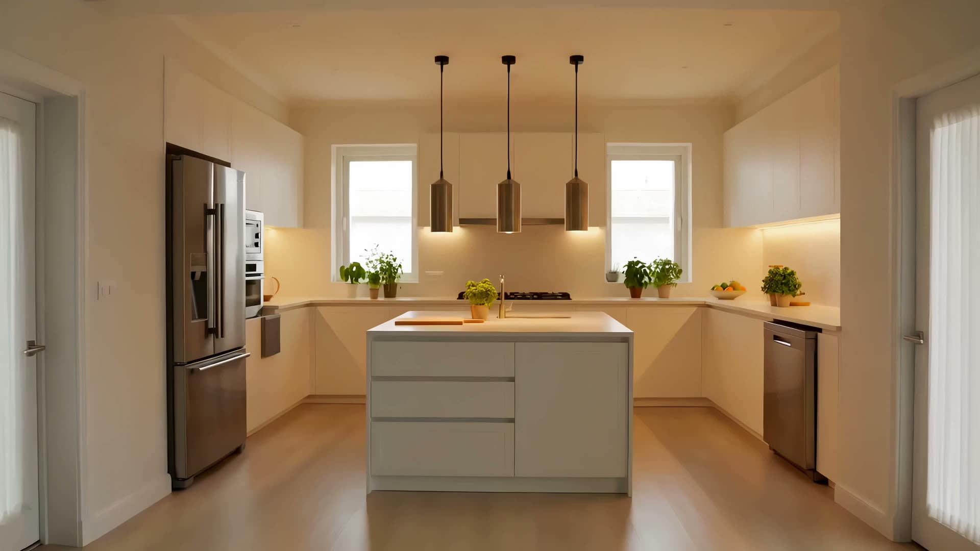 Kitchen electrical wiring and lighting project by PowerFlow Solution
