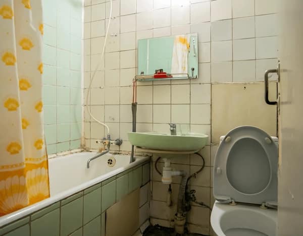 Before plumbing renovation project by PowerFlow Solution