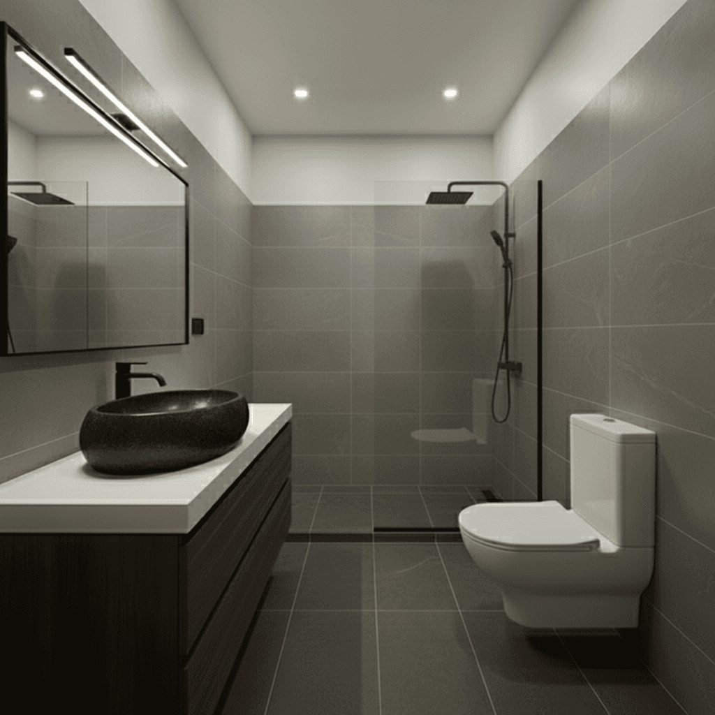 After bathroom plumbing refresh by PowerFlow Solution