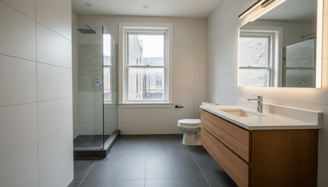 After finished plumbing renovation by PowerFlow Solution